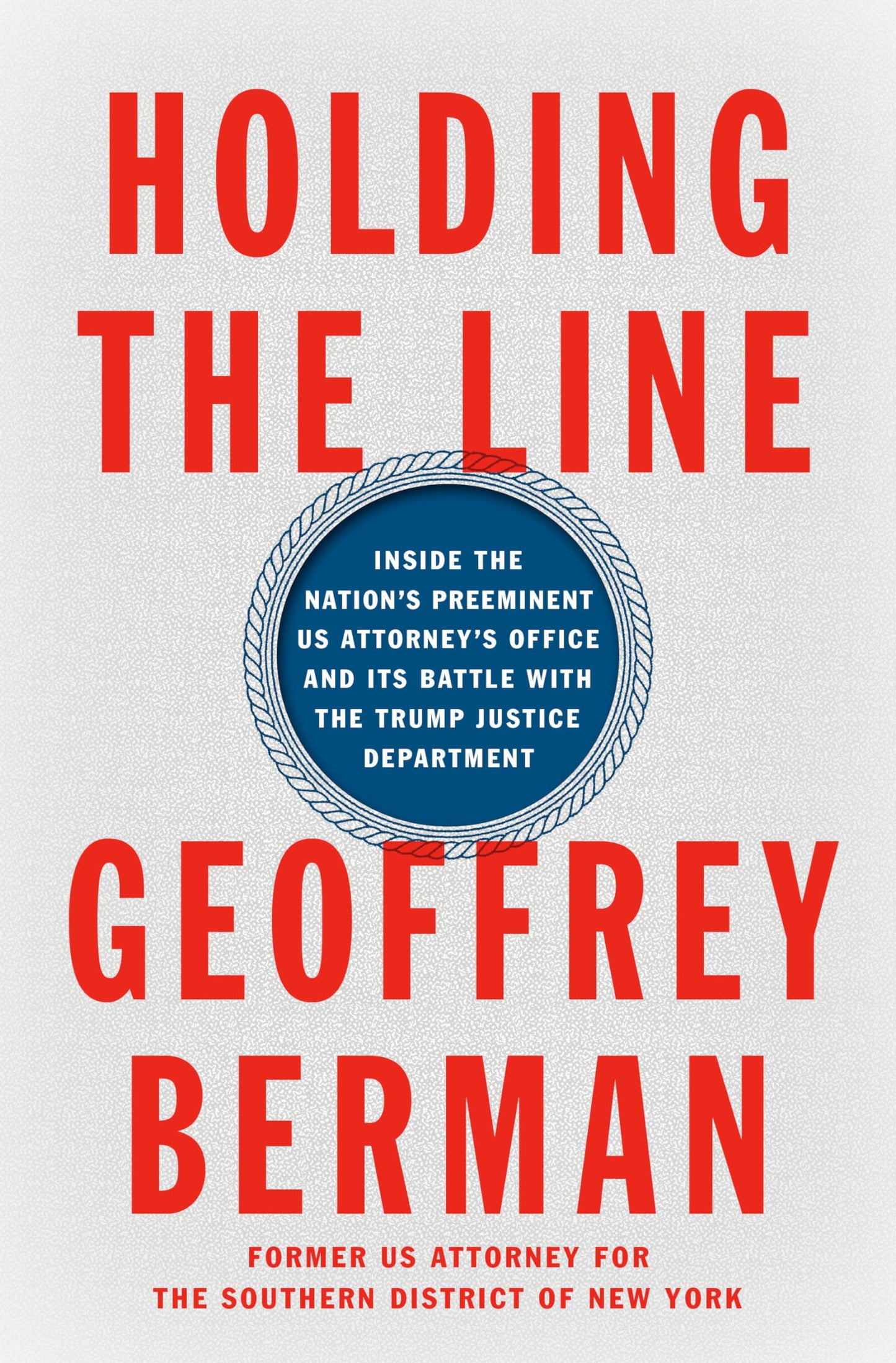 Holding the Line — book cover