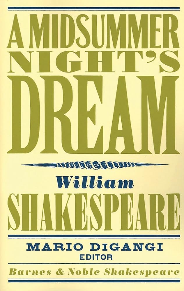 A Midsummer Night's Dream (Barnes & Noble Shakespeare) cover image