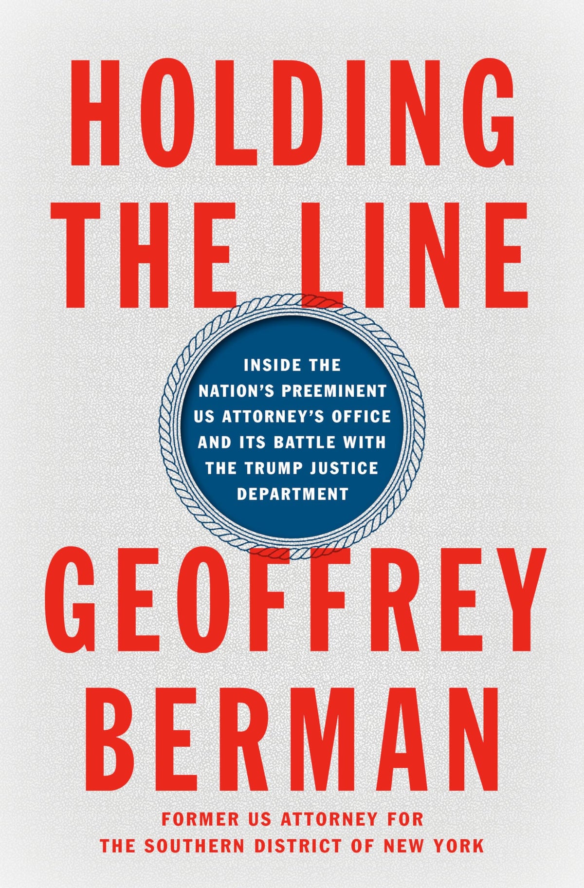 Holding the Line — book cover