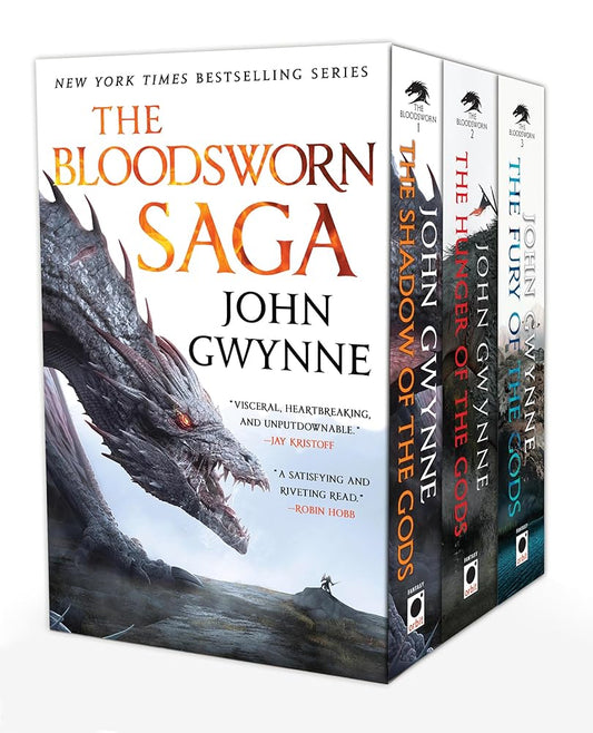 The Bloodsworn Saga Boxed Set: The Shadow of the Gods, The Hunger of the Gods, The Fury of the Gods cover image
