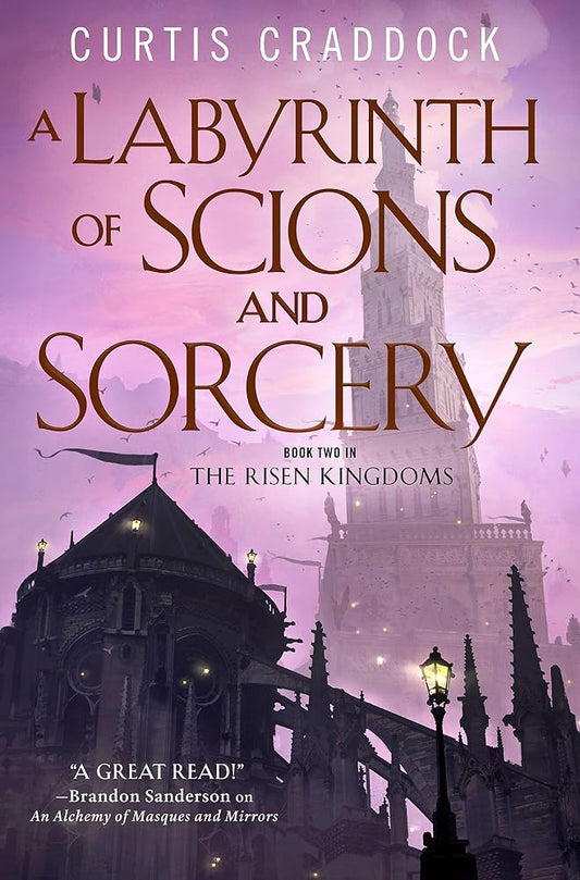 A Labyrinth of Scions and Sorcery: Book Two in the Risen Kingdoms cover image
