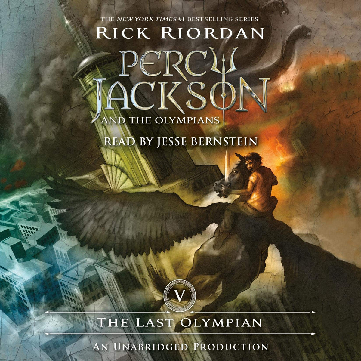 The Last Olympian (Percy Jackson and the Olympians, Book 5) book cover