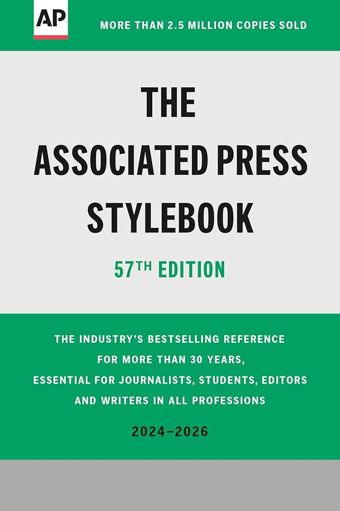 The Associated Press Stylebook: 2024-2026 cover image